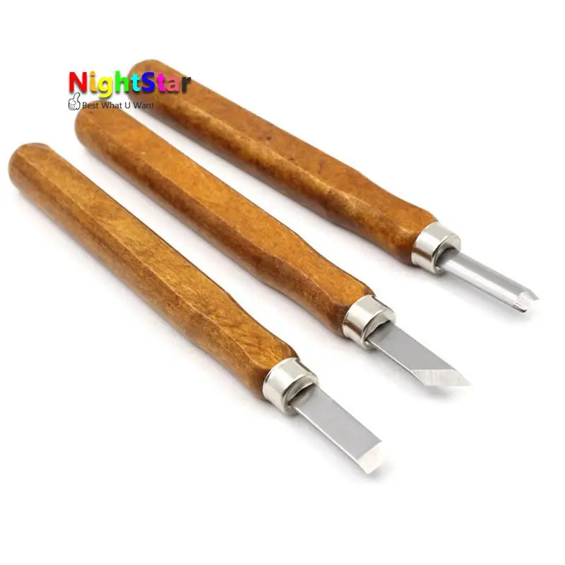 3 шт. ножи для резьбы по дереву без коробки|chisel knife|wood carving chiselshand tools |