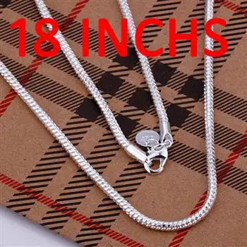 

Wholesale fashion jewelry Necklace , M925 Silver color Necklace . Nice Jewelry. Good Quality N066