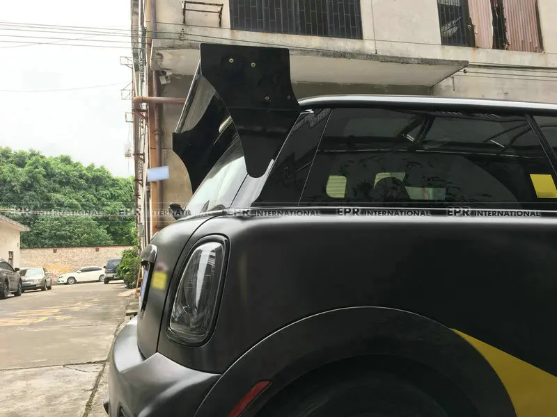 Карбоновая крыша крыла губ для Mini cooper S R56 M7 стиль крышка из ФАП спойлер(алюминиевая Торцевая крышка) наборы кузова тюнинг Tirm для R56 Racing