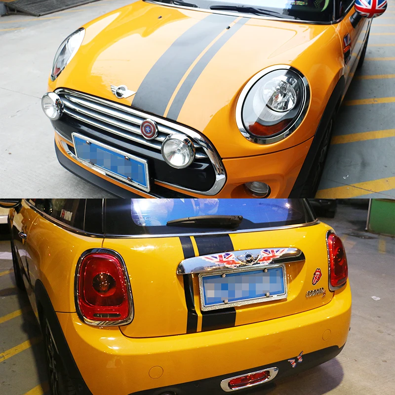 

Color Change refit car accessories cover,car stickers and decals waterproof vinyl for MINI cooper,car hood and bumper stickers