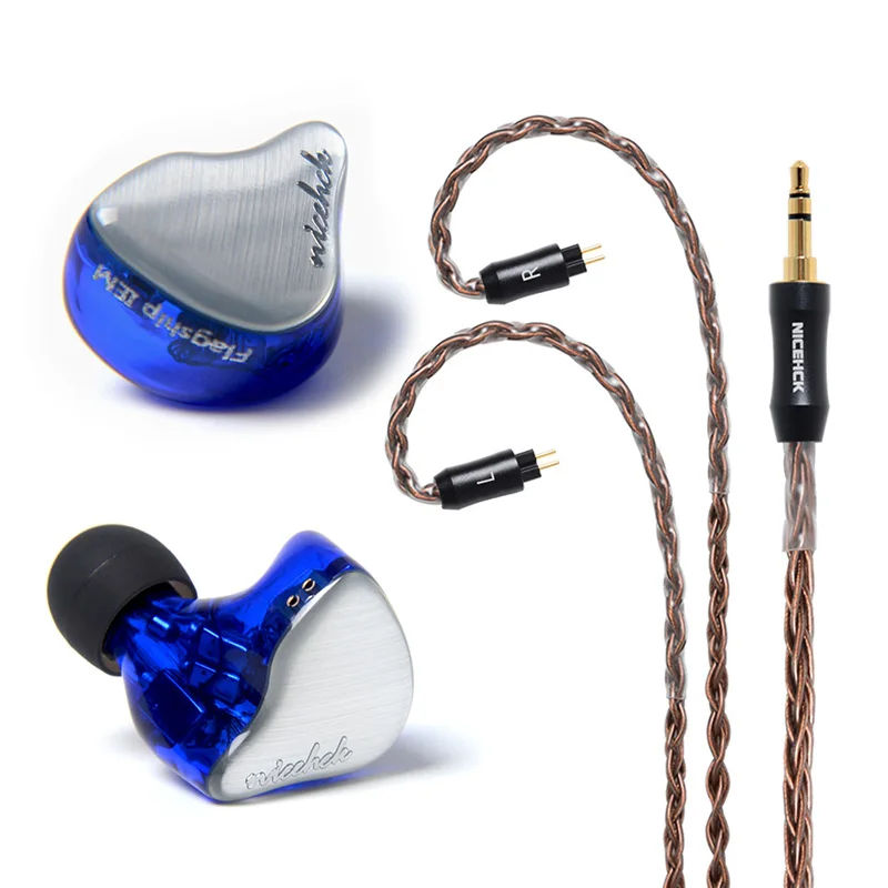 NiceHCK NK10 10BA привод в ухо наушник 10 уравновешенного якоря Hi Fi контроль наушники со