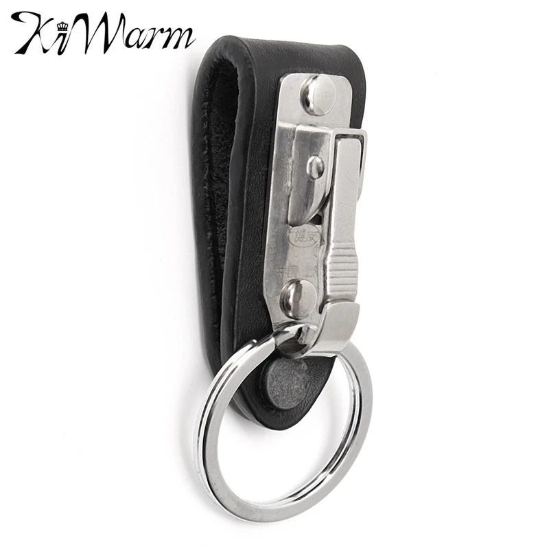 Держатель для ключей деловой стиль мужской пояс висящий Съемный брелок из