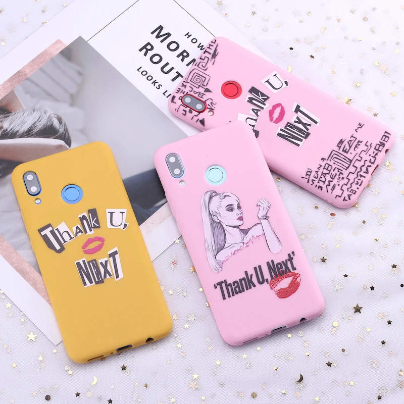 Силиконовый чехол для Xiaomi Mi Redmi Note 5 6 7 8 9 10 lite Pro Plus Ариана Гранде|Бамперы| |