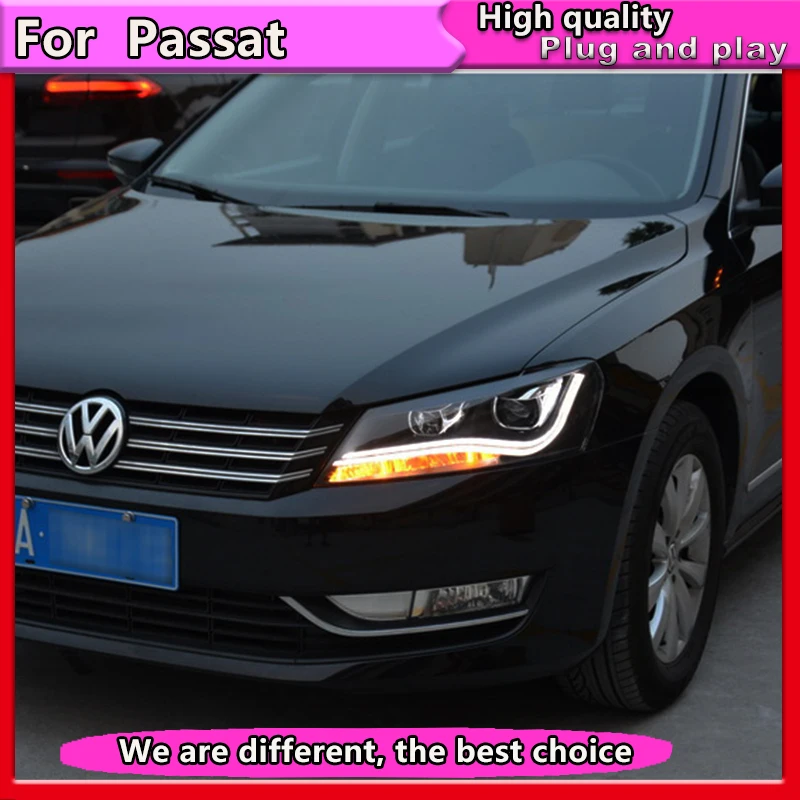 Автомобильный Стайлинг для VW Passat B7 US Verson 2012 2015 фары DRL H7/D2H Hid Bi Xenon Beam|Фара авто в