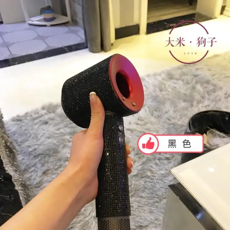 DIY Красочные вышивка-Мозаика Искусство Алмазная самоклеющиеся на плоской подошве виниловая пленка защитная пленка для Dyson сверхзвуковой HD01 фен для волос