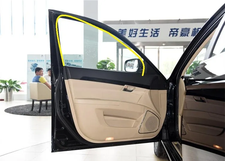 Для Geely SC7, SC7 Prestige, SL, FC, Vision, GC7, оконное стекло автомобиля резиновое уплотнение
