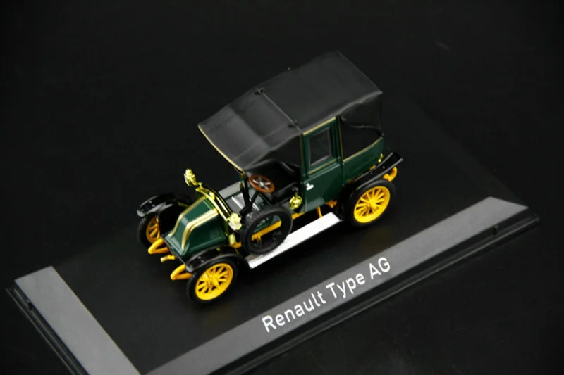1:43 Ретро моделирование Renault Тип AG Классическая коллекция модель автомобиля сплав