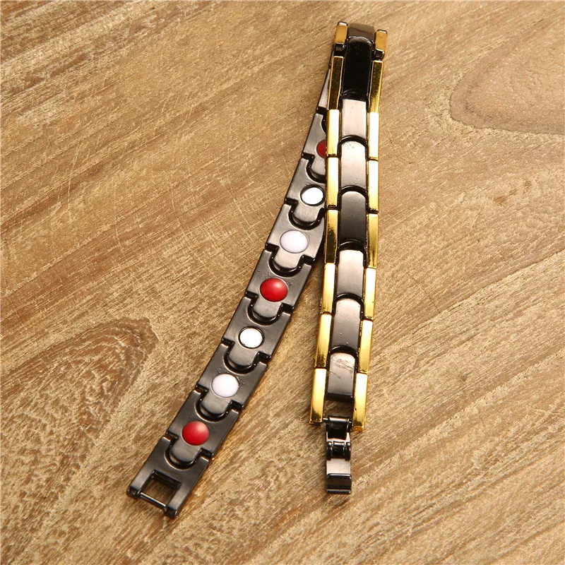 Новейший черный золотой цвет энергетический баланс Ювелирные изделия германий