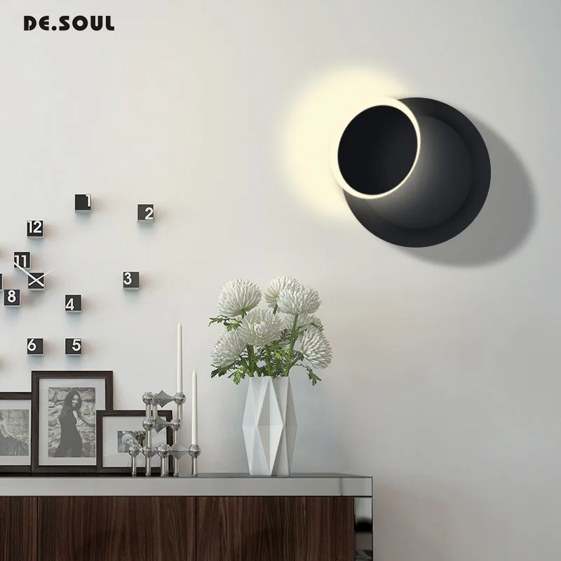 DE. SOUL moon eclipse Настенные светильники для помещений современные Регулируемые с