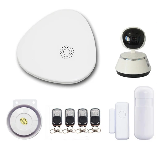 SmartYIBA WiFi охранная сигнализация 433 МГц Беспроводная умная система безопасности IOS
