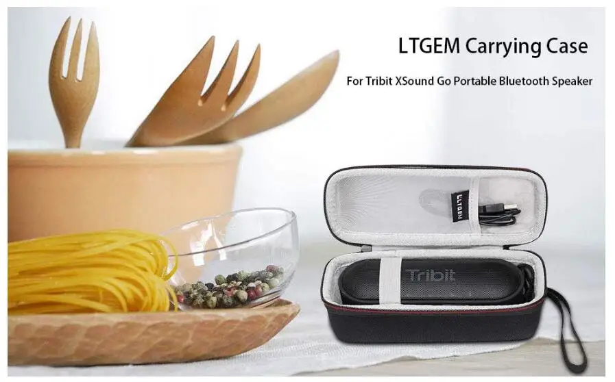 LTGEM EVA Жесткий Чехол для Tribit XSound Go& Tribit MaxSound Plus портативный Bluetooth динамик-дорожный защитный чехол для переноски