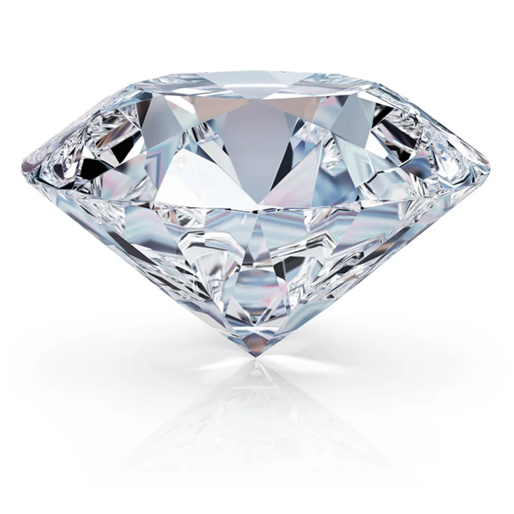 Риньинь свободный драгоценный камень 0.3ct бриллиант белый D Цвет VVS1 отличная