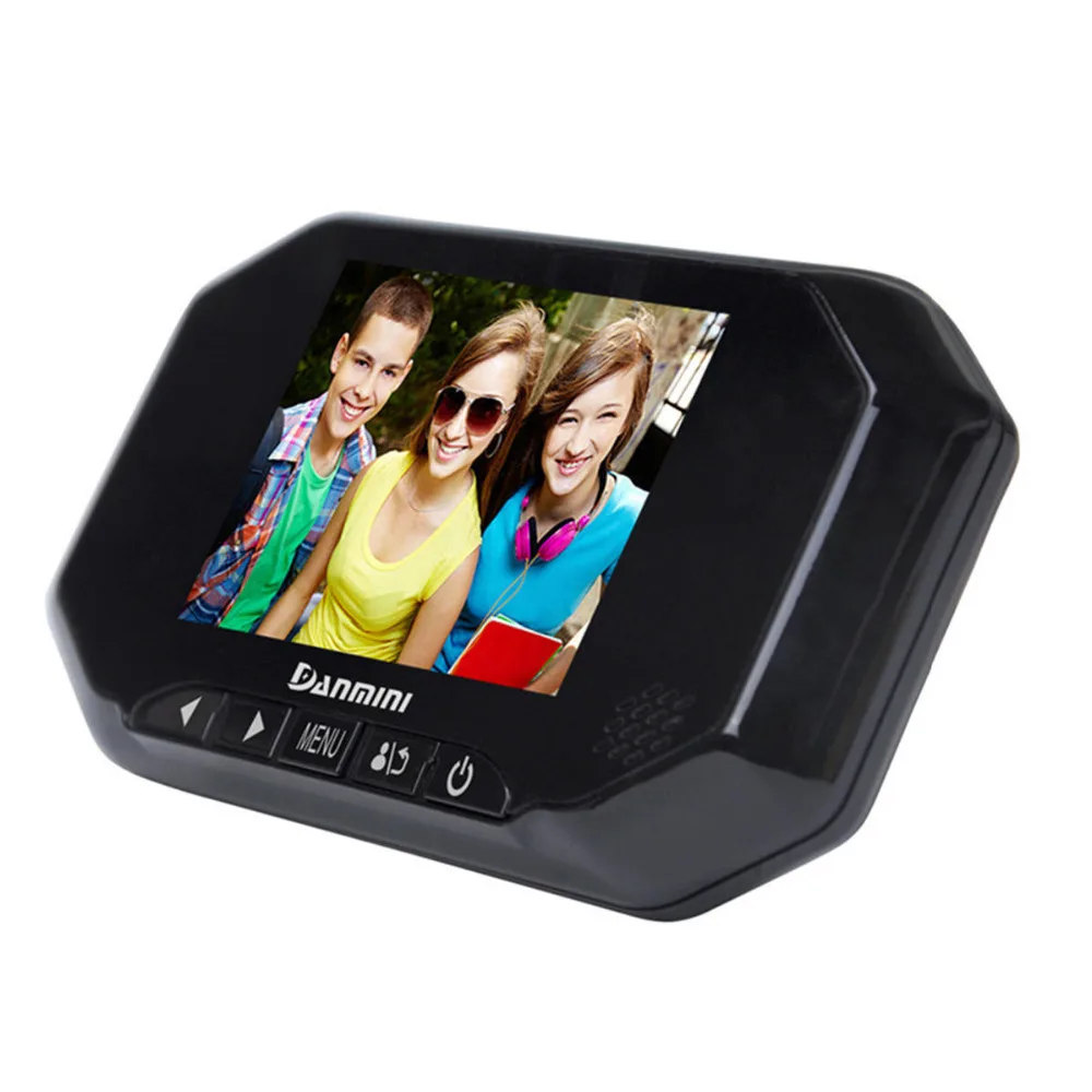 DANMINI 3 5 дюймов умный цифровой дверной глазок просмотра 2.0MP дверь камера ИК ночного