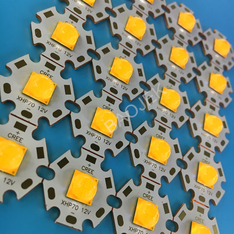Cree XHP70.2 светодиодная лампочка 30 Вт 4292LM 6V12V светильник-вспышка cree Диод led diy мощный светильник для мотоцикла светильник для велосипеда светодиодные лампы