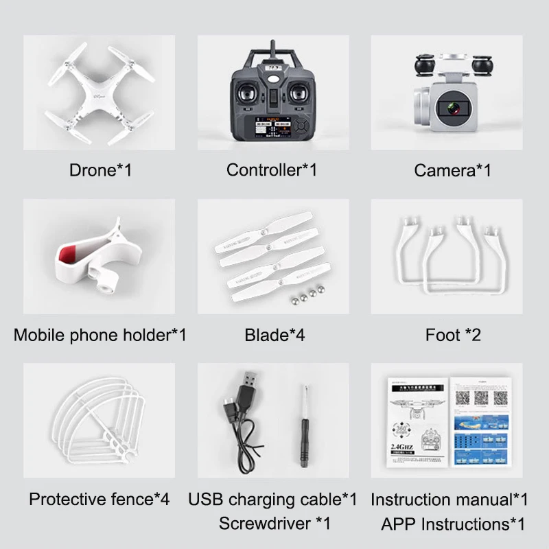 Квадрокоптер с дистанционным управлением и возвратом одной кнопкой для детей