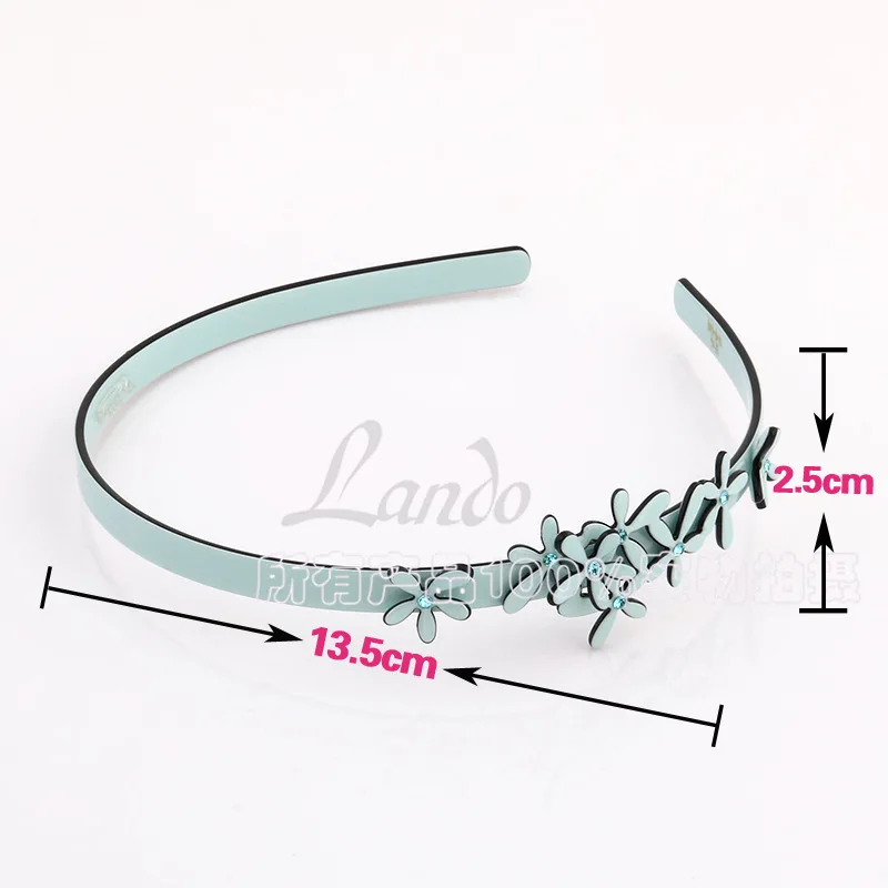 Новинка высококачественные женские повязки для волос из ацетата с бабочкой