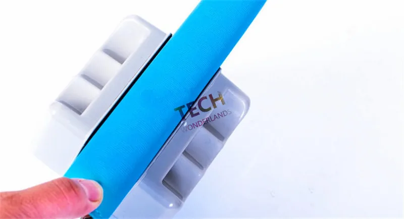 1 шт. 4 размера BOYU оригинальная новая Магнитная Щетка для аквариума стеклянный скребок для водорослей плавающий кривой серый цвет