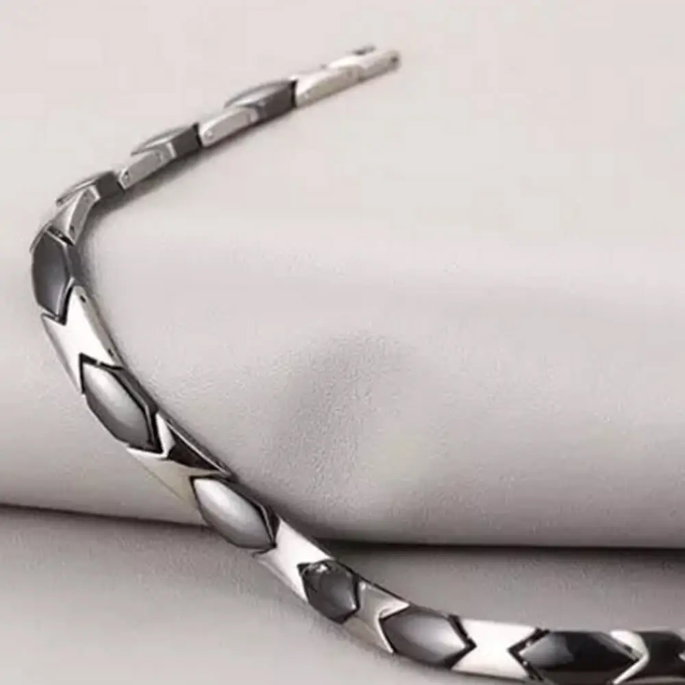 Мужской и женский браслет Moocare романтичный керамический с подвеской из розового