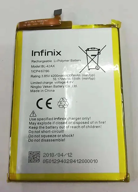 Pipeline высокое качество BL 42AX батарея 4200mAh 3 85 V Для Lenovo Vibe A мобильный | Отзывы и видеообзор