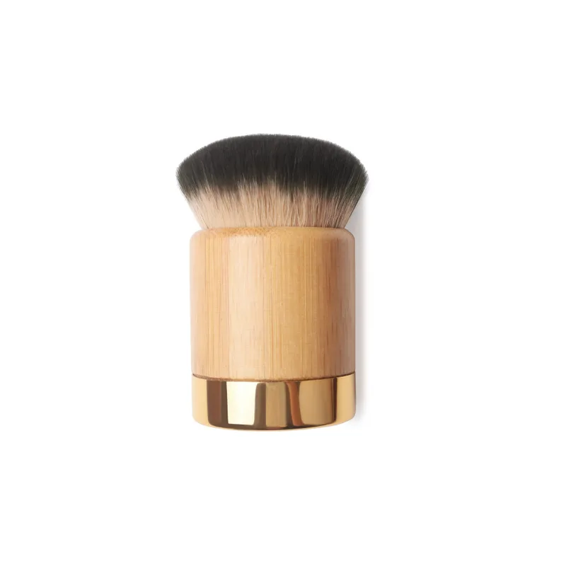 famous brand Bamboo stalk Foundation Brush Polishing brush Mushroom shape Little Fat Pier Brush Professional cosmetic tool 1pcs