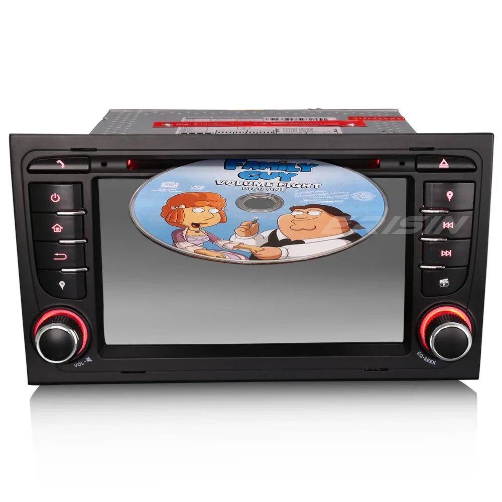 7 &quotспециальный автомобильный DVD для Audi A4 2002 2007 и S4/RS4/8E/8F/B9/B7/RNS E с внешней