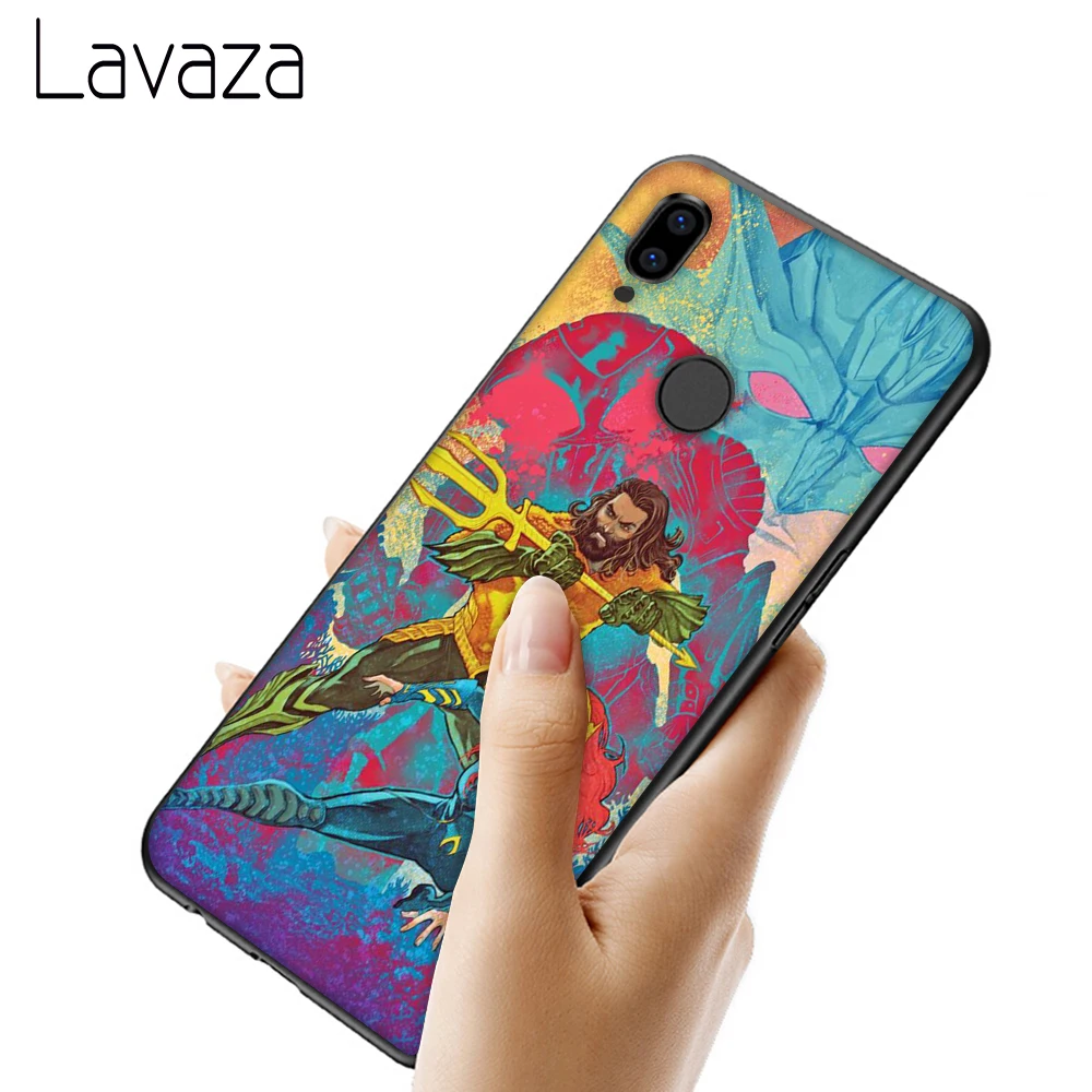 Мягкий ТПУ чехол Lavaza Aquaman для Xiaomi Redmi Note 4 4X 5 6 pro 5A Prime 7 Pro |