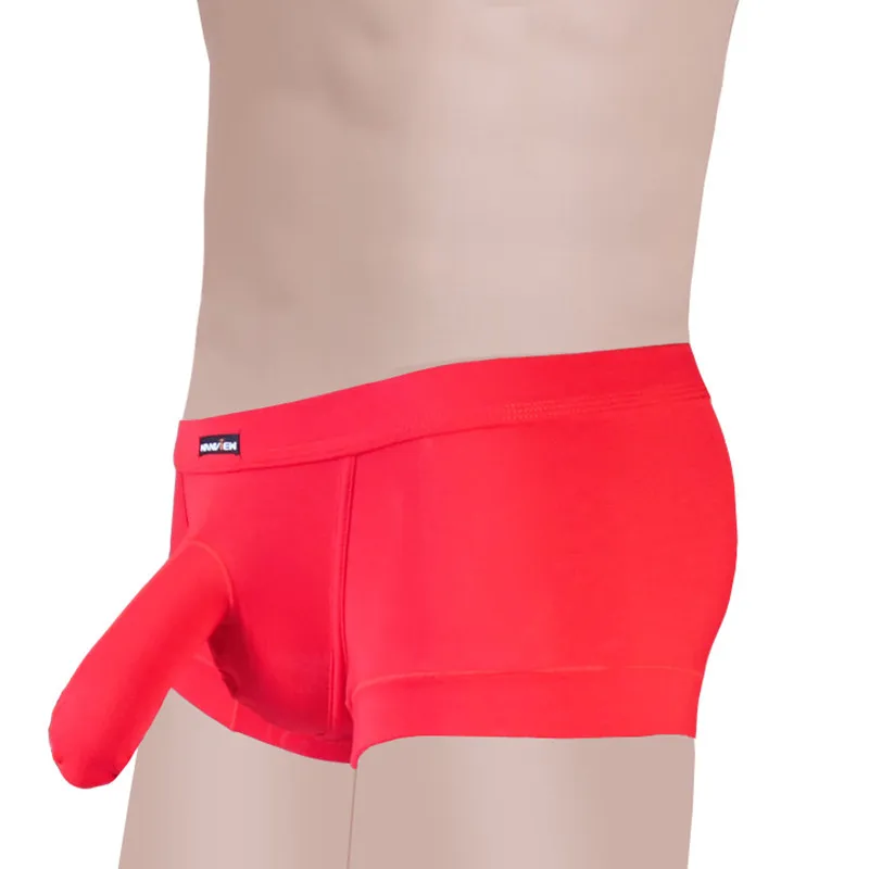 Мужские трусы боксеры gun egg jj сексуальные дышащие шорты из модала с низкой талией