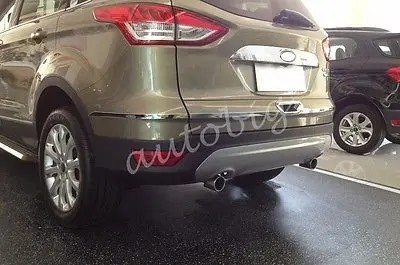 Протектор заднего бампера для Ford Escape Kuga 2013-2016 хромированные аксессуары корпуса |