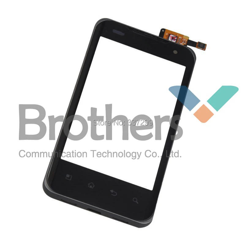 100% новый сенсорный экран дигитайзер панель Замена с рамкой для LG Optimus 2X P999