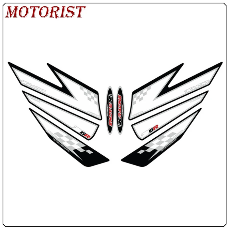 

MOTORIST Rear Fairing Number Board KSHARPSKIN 3D Gel Protector for KAWASAKI ZX6R 1997