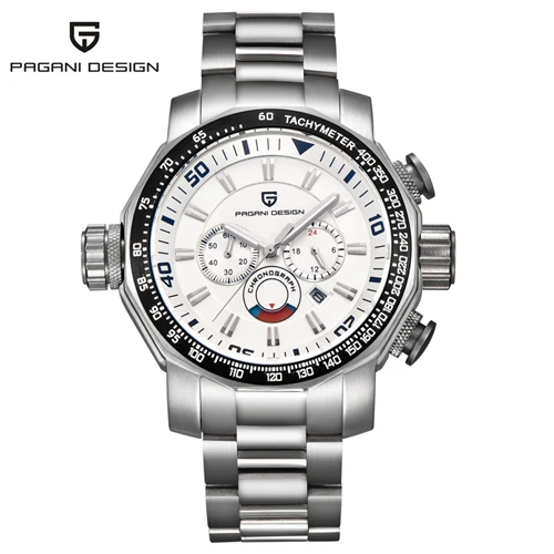 WhiteWhite Reloj Hombre водонепроницаемые военные спортивные часы мужские часы лучший бренд Роскошные Кварцевые часы с хронографом для дайвинга Часы Montre Homme - Цвет: WhiteWhite