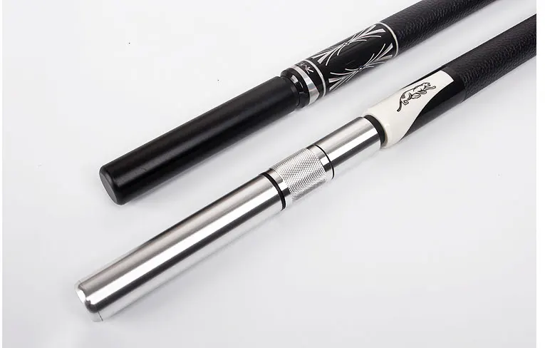 Новое поступление BLAK Бильярд Пул Cues Stick 13 мм 11,5 мм 9,5 мм с расширением черный/серебристый цвета Китай