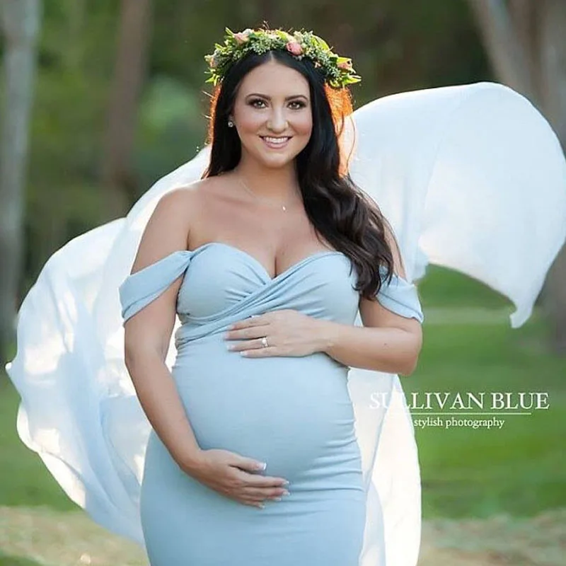 Платья для беременных с рыбьим хвостом фотосессии реквизит платье одежда | Мать и