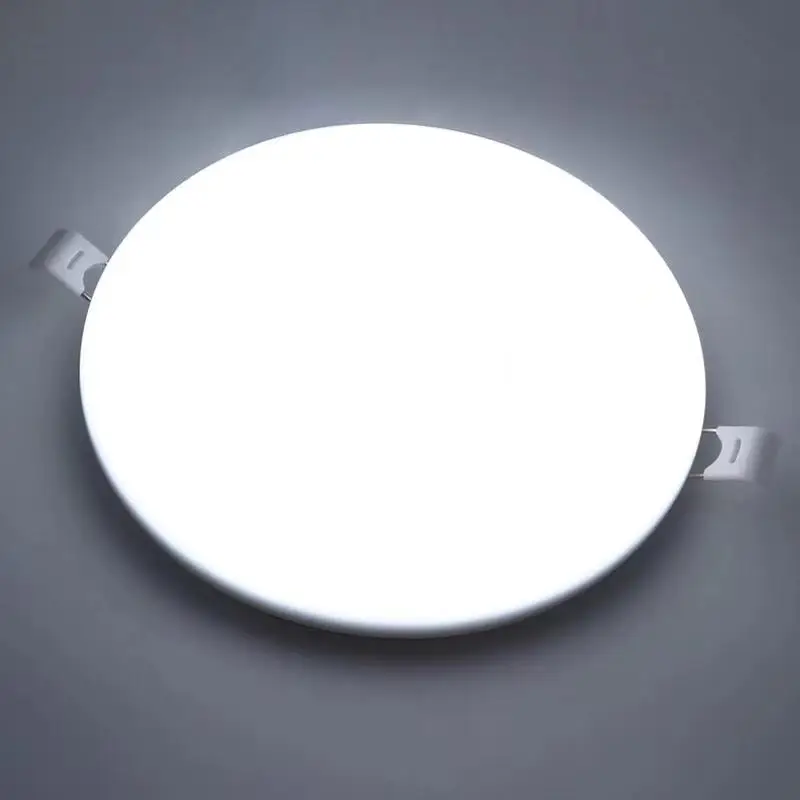 New Hot LED Dimmable Recessed Ceiling Light Round White Frosted Surface Borderless Panel Lamp 10W/18W/24W/36W For Home lighting |