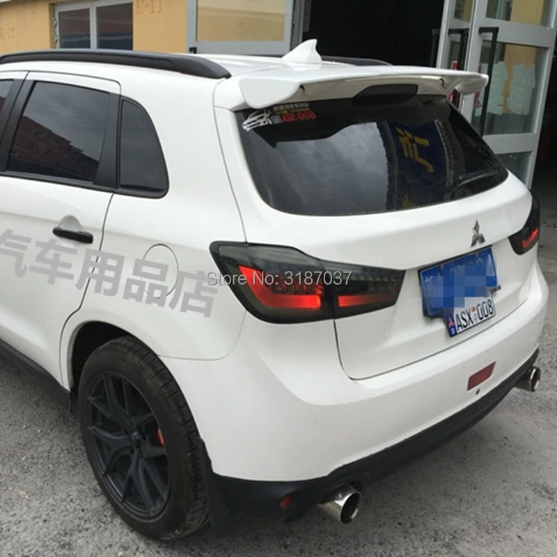 Спойлер для Mitsubishi ASX 2014 2017 АБС пластик задний спойлер на крыло крышу багажник