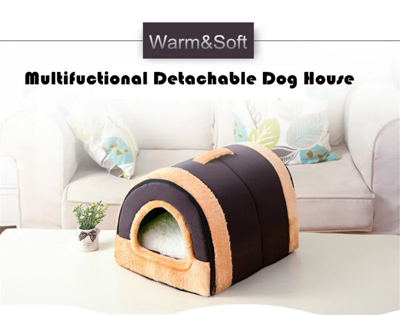 Горячо! Домик для собак Cama Para Cachorro Питомник Гнездо с ковриком складная кровать для собак кошек для маленьких средних собак кровать для домашних животных щенок спальный мешок