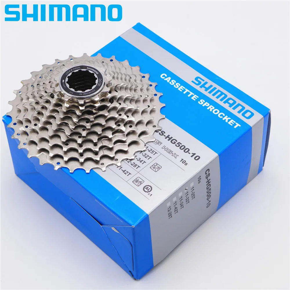 Shimano CS HG500 10 дорожный велосипед скоростей кассета Звездочка 25T 28T|Храповик