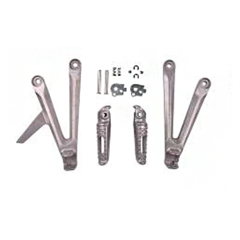 motorcycle Aluminum Rear Footrests Foot pegs tripod Pedal stent assembly For CBR600RR 2005-2006 |