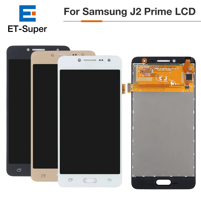 Оригинальный сенсорный экран AMOLED дигитайзер ЖК дисплей в сборе для Samsung Galaxy J2 Prime