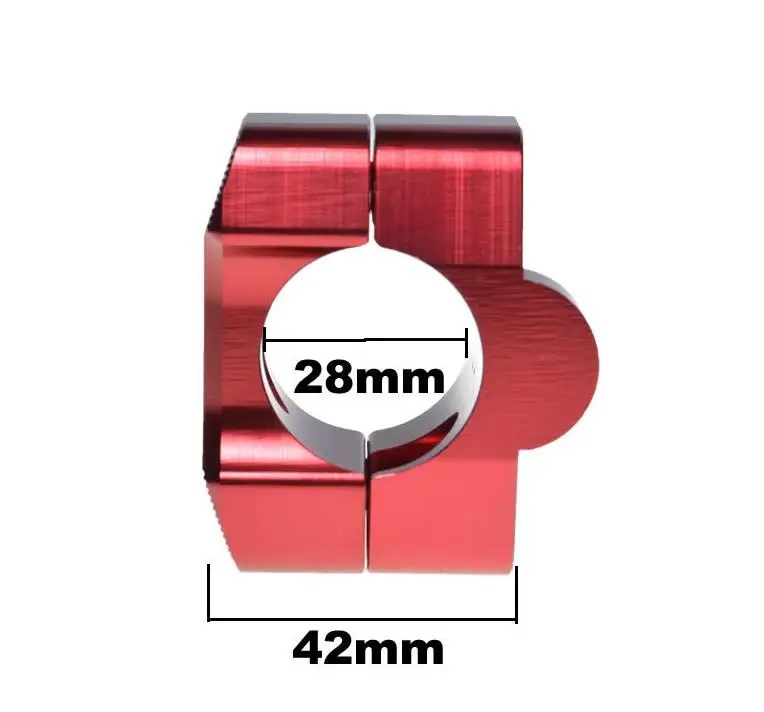 Мотоцикл CNC алюминий 22 мм руль 1/8 ''28 мм руль хомут адаптер стояки конус для ямы Байк ATV квадроцикл для мотокросса