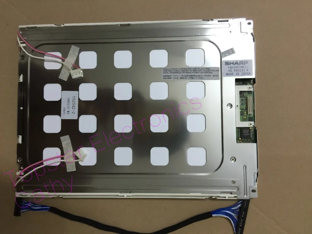 10 4 дюймовая TFT ЖК панель LQ104V1DG11 640 RGB * 480 VGA параллельный жидкокристаллический