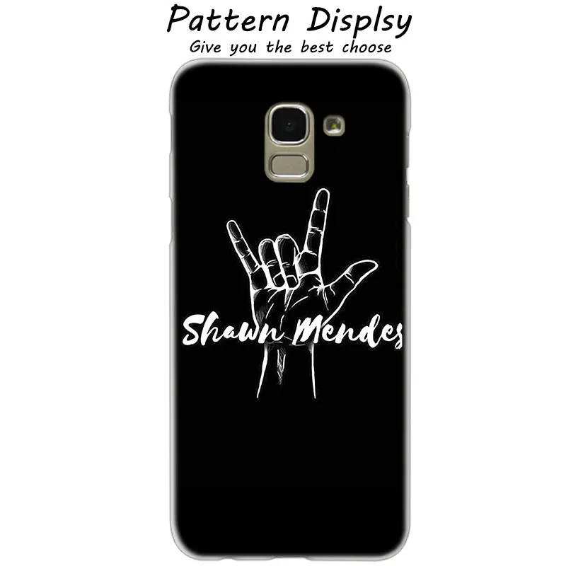 01 MLLSE Shawn Mendes розовый художественный Прозрачный чехол для samsung Galaxy J2 J4 CORE J3 J5 J7 EU J8 J6 J4 Plus J7 Prime - Цвет: 01