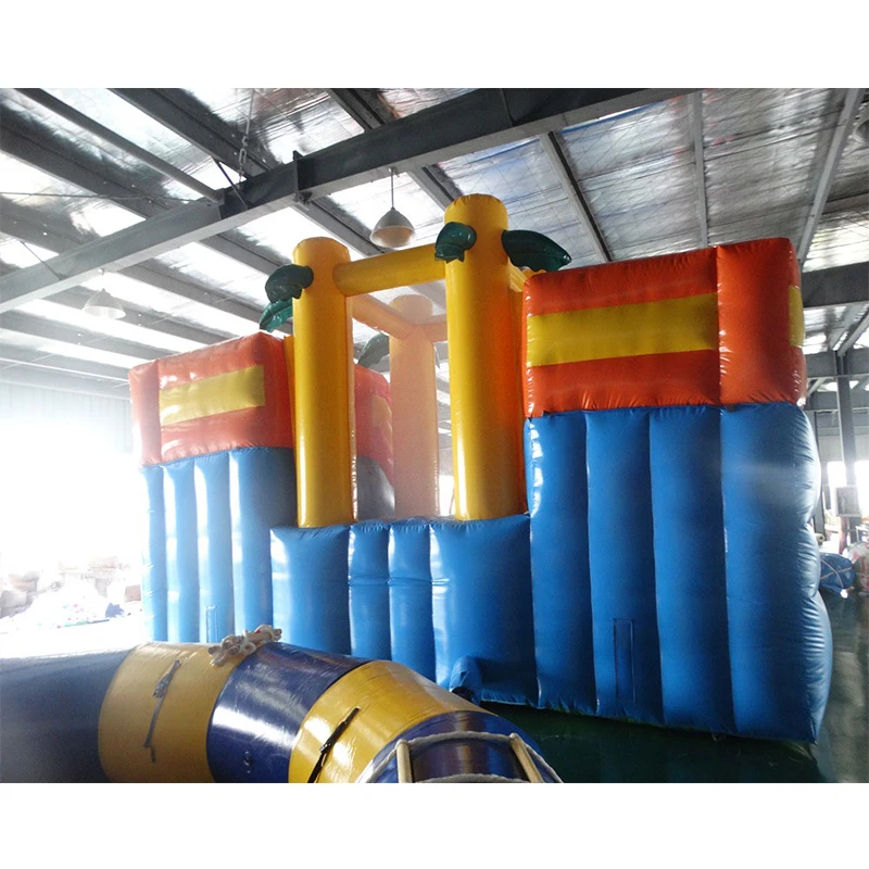 Надувная водная горка из ПВХ гигантский бассейн для детей|giant inflatable water slide|giant