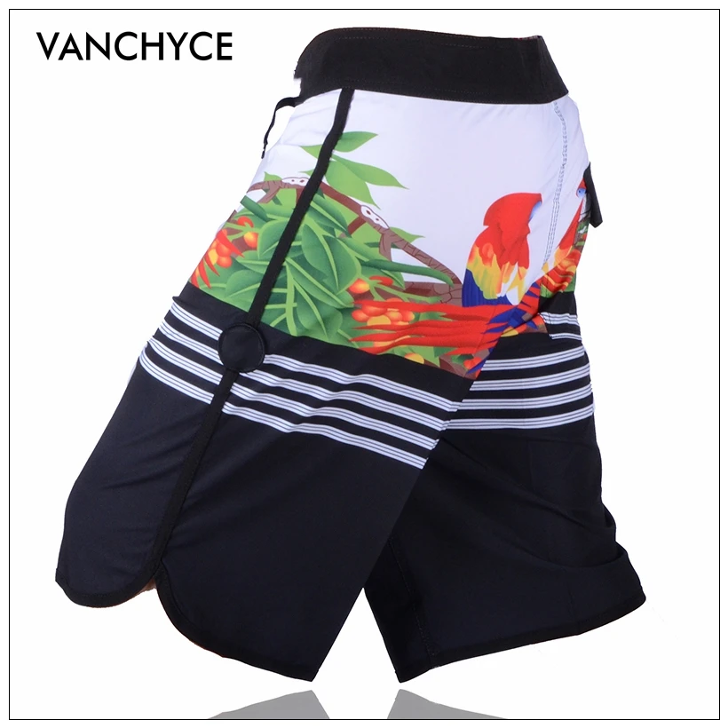 VANCHYCE мужские пляжные шорты бермуды короткая быстросохнущая Серебряная доска со