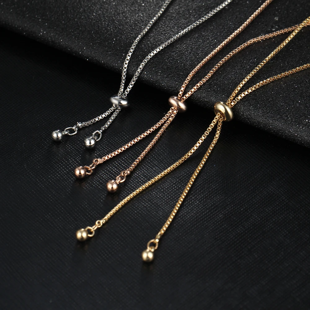 Браслет IF YOU Регулируемый с цветком розы Женский Шарм в винтажном стиле цепочка и