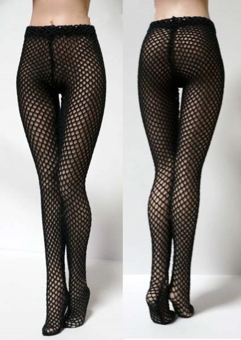 Женские сексуальные сетчатые чулки и колготки черные модели аксессуары для
