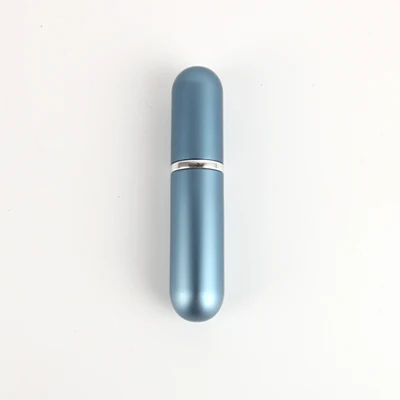 Blue 11 цветов, 5 мл, портативные пустые мини флаконы для духов, для многоразового распылителя, высокое качество, алюминиевые флаконы с распылителем для духов - Цвет: Blue