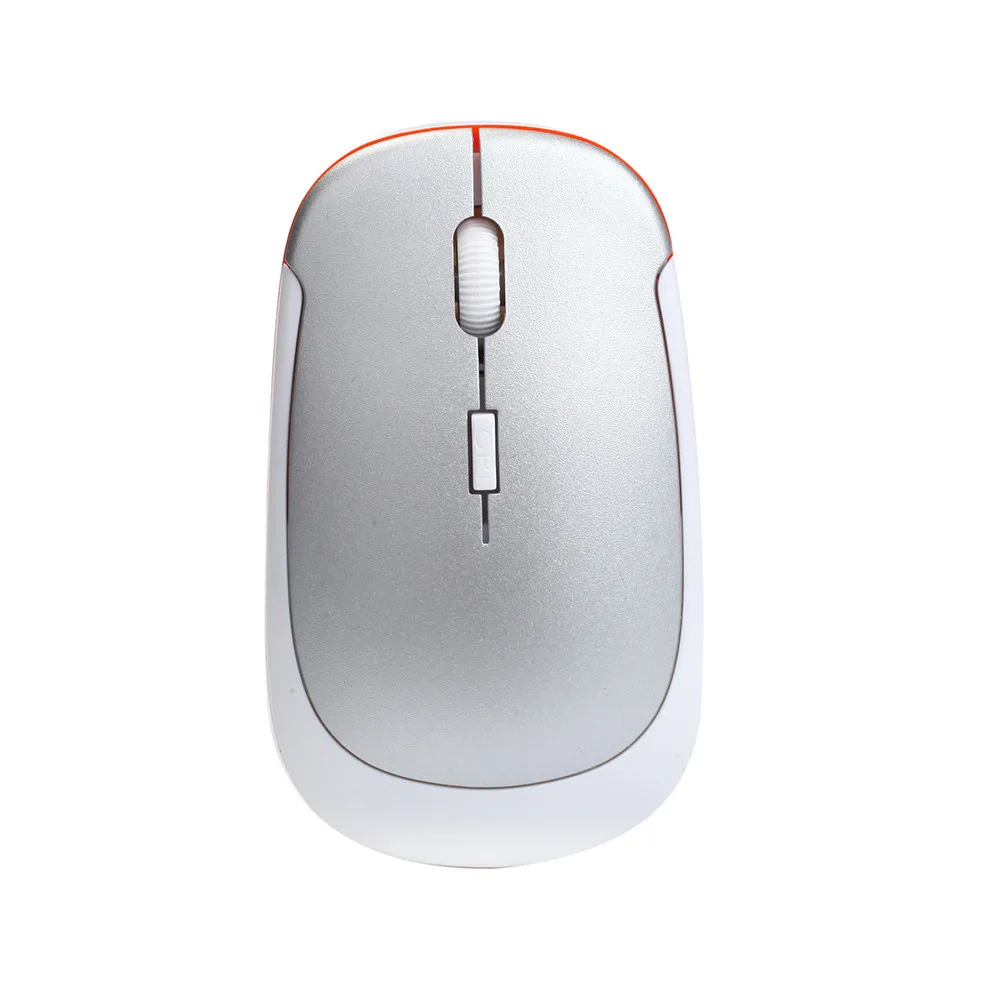 Беспроводная игровая мышь Sem Fio Usb Slim 2 4 ГГц USB 0 приемник для ноутбука Raton Inalambrico