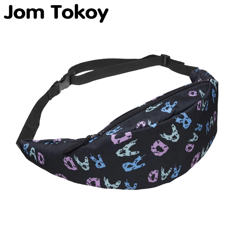 Поясная Сумка Jom Tokoy Новая цветная поясная сумка для мужчин и женщин