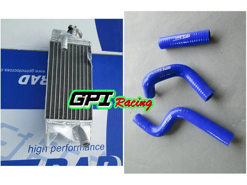 Алюминиевый радиатор и шланг для KAWASAKI KX80 KX85 KX100 1998-2013 2010 2012 2013 RH &amp LH GPI high-per |